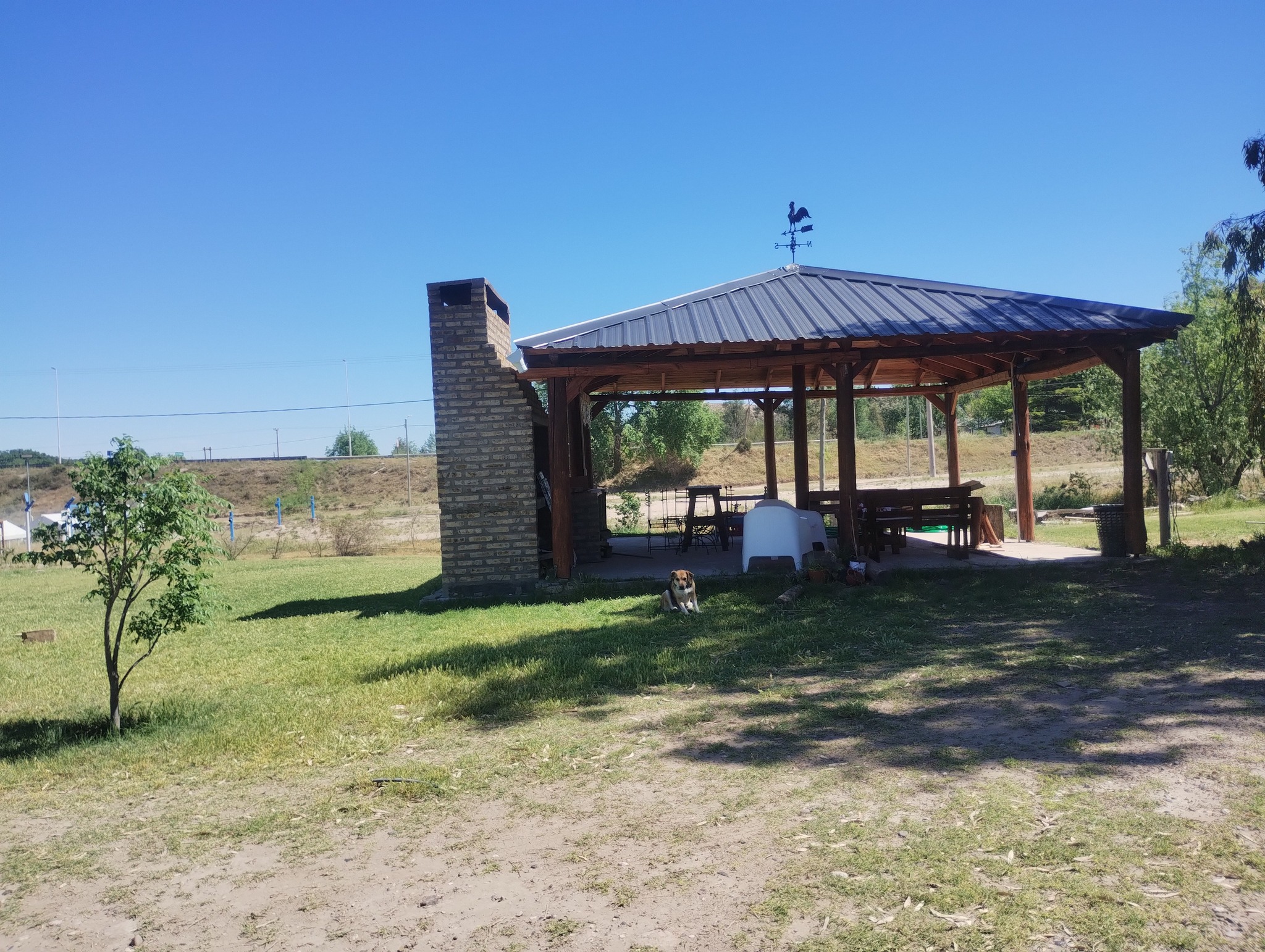 Parrillas disponibles para huéspedes en Rincón Pampeano